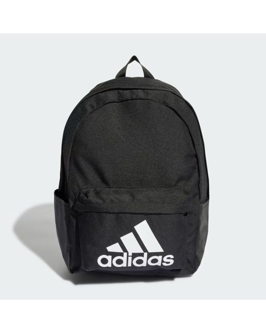 Adidas Рюкзак унисекс размер NS чёрно-белый-095A