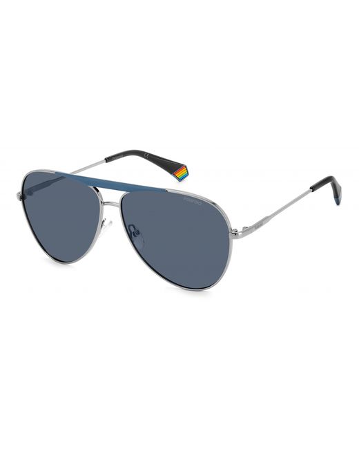 Polaroid Солнцезащитные очки унисекс PLD 6200/S/X синие