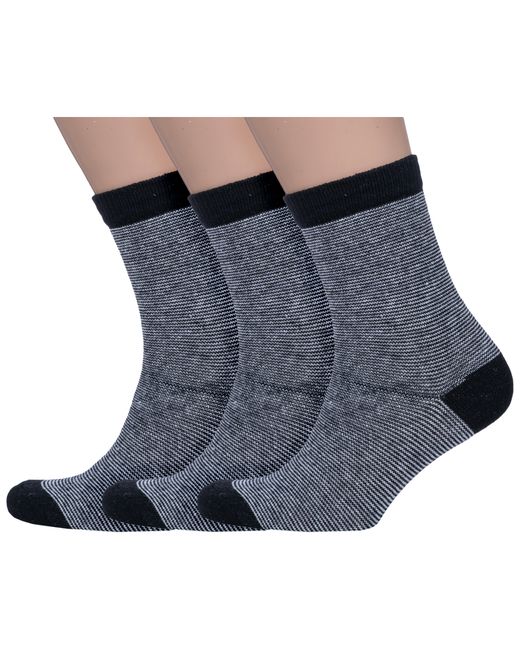 Hobby Line Комплект носков мужских 3-6288 черных