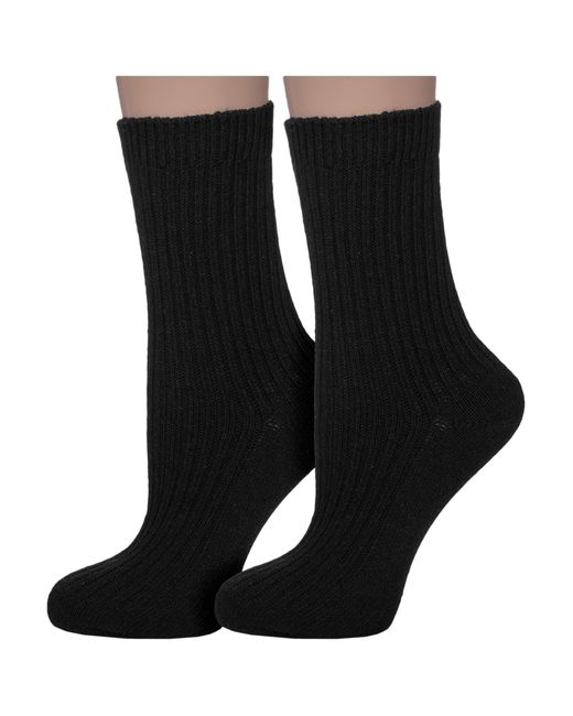 Hobby Line Комплект носков женских 2-6199 черных