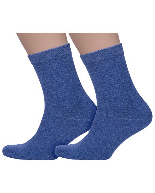 Hobby Line Комплект носков мужских 2-6309 синих