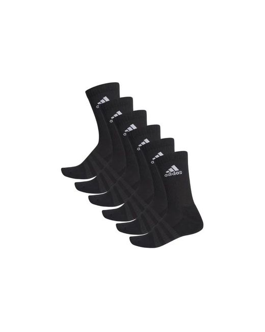 Adidas Комплект носков мужских черных