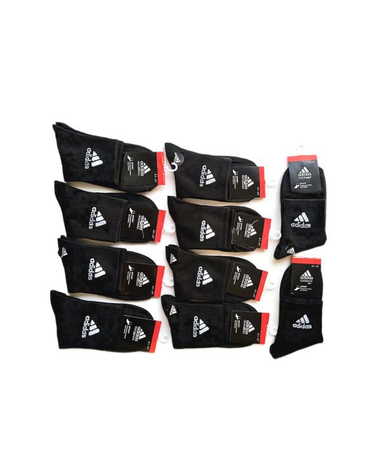 Adidas Комплект носков мужских HC10 черных 10 пар