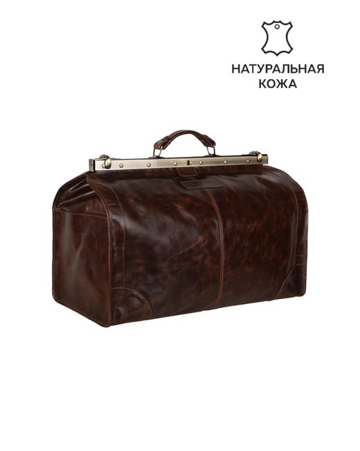 Accordi Дорожная сумка унисекс Explorer Brown 53x39x26 см
