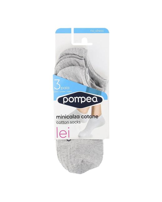 Pompea Комплект носков женских серых