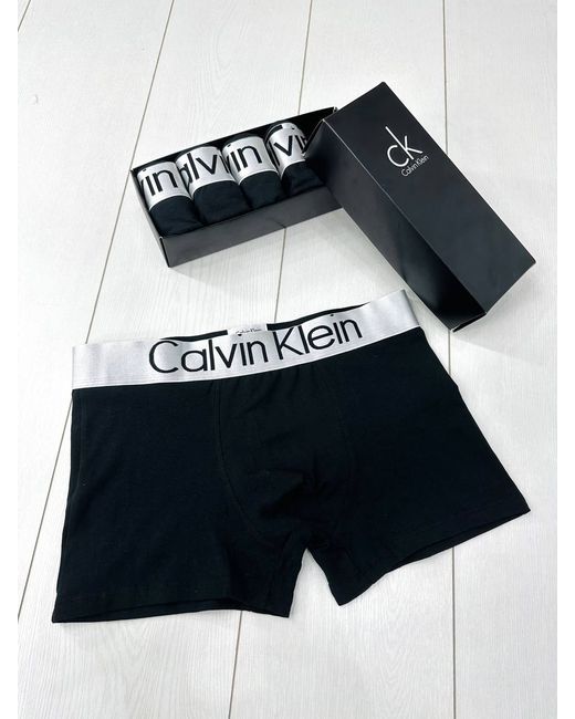 Calvin Klein Комплект трусов мужских WC1026 черных 5 шт.