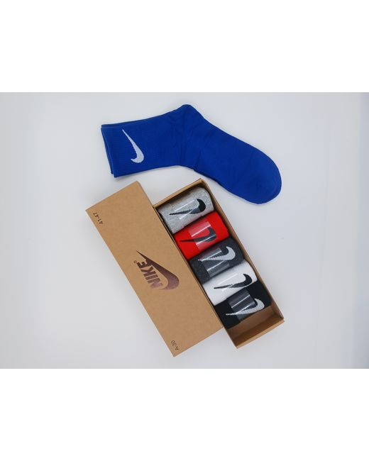 Nike Комплект носков мужских DB4218 разноцветных 5 пар