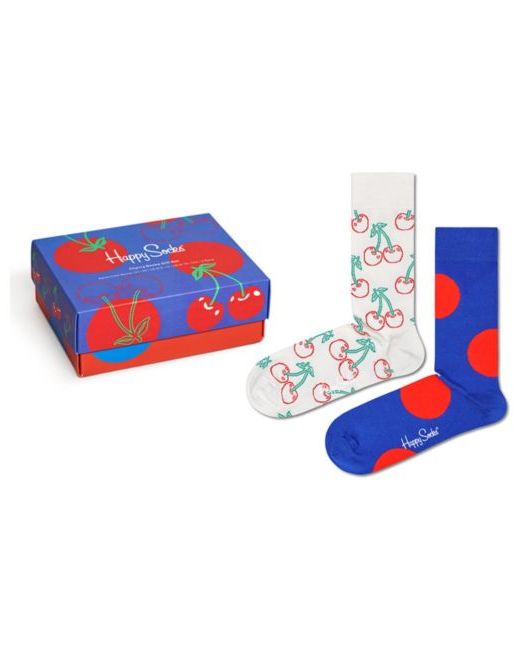 Happy Socks Комплект носков женских XCHE02 разноцветных 2 пары