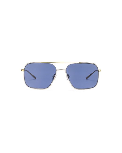 Gigibarcelona Солнцезащитные очки ROD синие