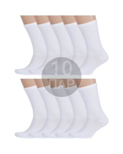 Борисоглебский трикотаж Комплект носков мужских 10-4С305 белых
