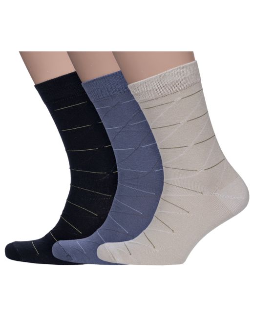 Наше Комплект носков мужских 3-4С58 разноцветных