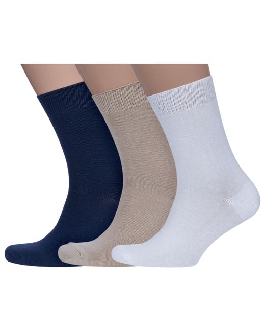 Наше Комплект носков мужских 3-522С12 разноцветных