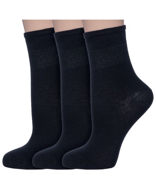 Наше Комплект носков женских 3-422С1 черных