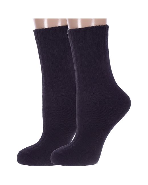 Hobby Line Комплект носков женских 2-Нжкшм6575 черных 2 пары