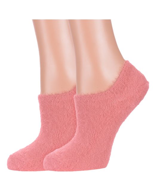 Hobby Line Комплект носков женских 2-Нжпуху9496 розовых 2 пары