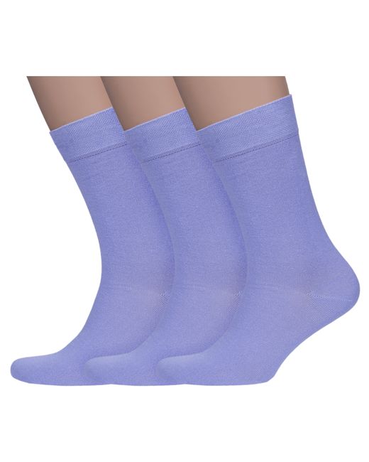 Наше Комплект носков мужских 3-522С11 фиолетовых