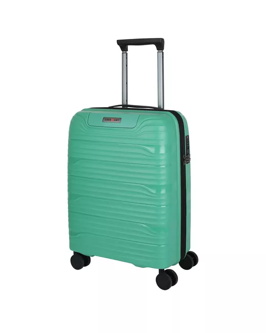 Eberhart Чемодан унисекс Wave parrot green 55х375х23 см