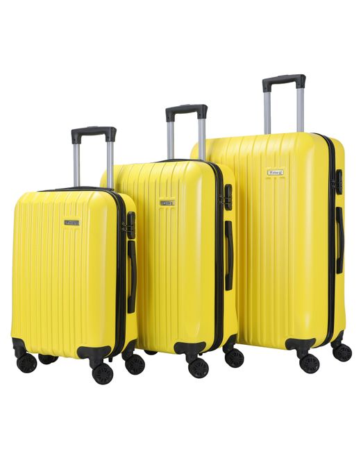 Ridberg Комплект чемоданов унисекс Discover Yellow
