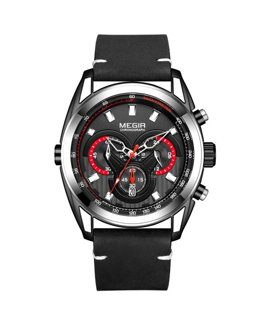 Megir Наручные часы ML2135G черные
