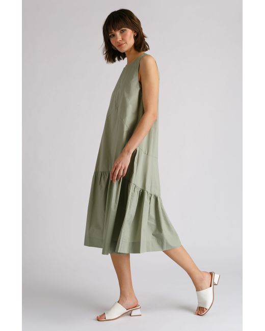 Baon Платье B451097 зеленое