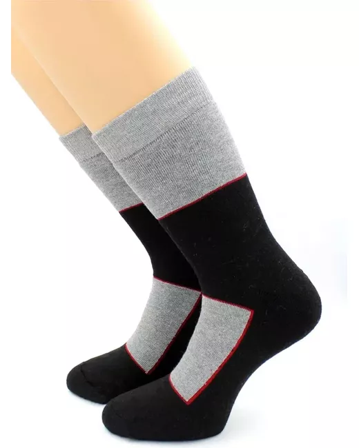 Hobbi Line Комплект носков мужских нмт001 разноцветных 2 пары