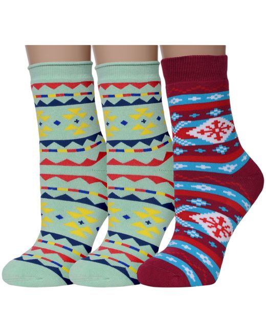 Хох Комплект носков женских 3-GZ-3Rs разноцветных