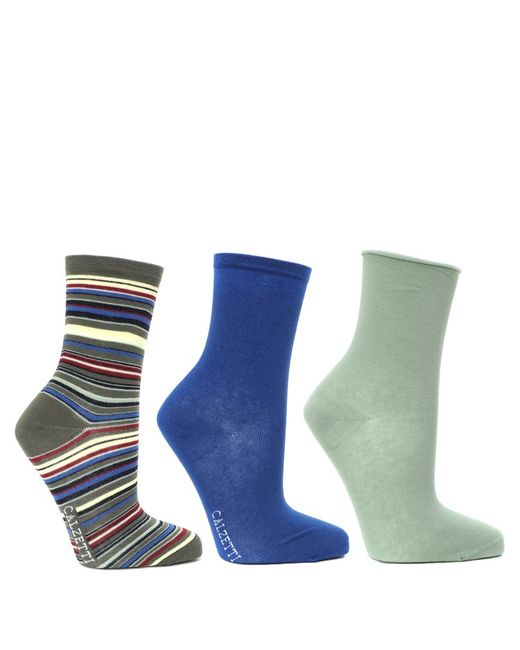 Calzetti Комплект носков женских разноцветных