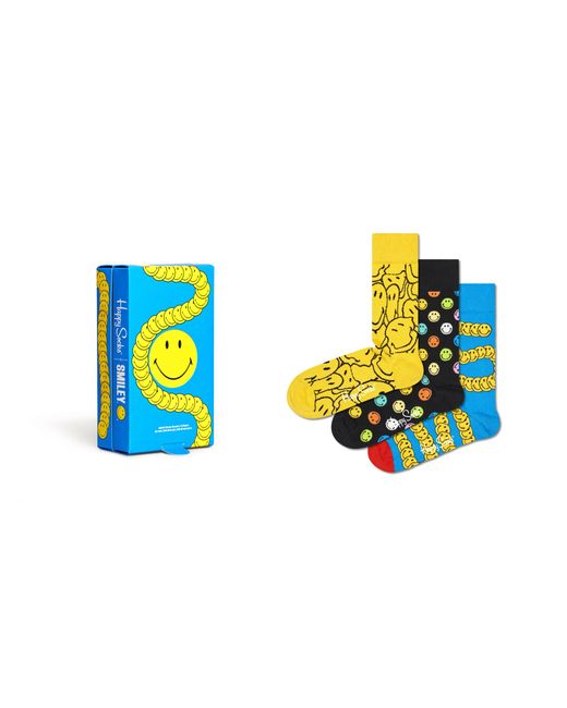 Happy Socks Подарочный набор носков женских разноцветных