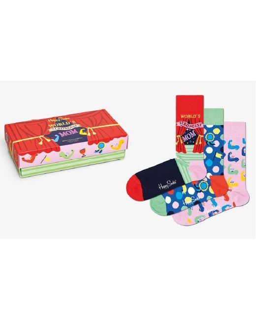 Happy Socks Подарочный набор носков мужских разноцветных
