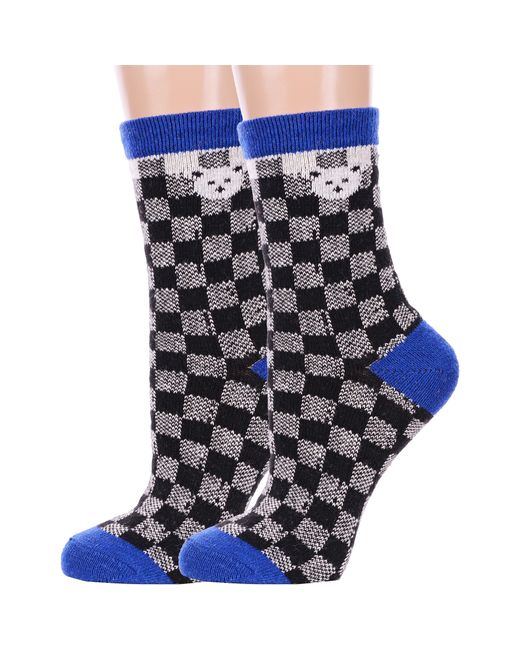 Hobby Line Комплект носков женских 2-Нжа6198-09-02 синих 2 пары