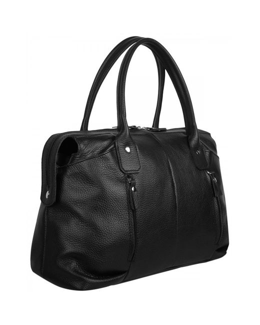 Accordi кожаная сумка Fernanda black