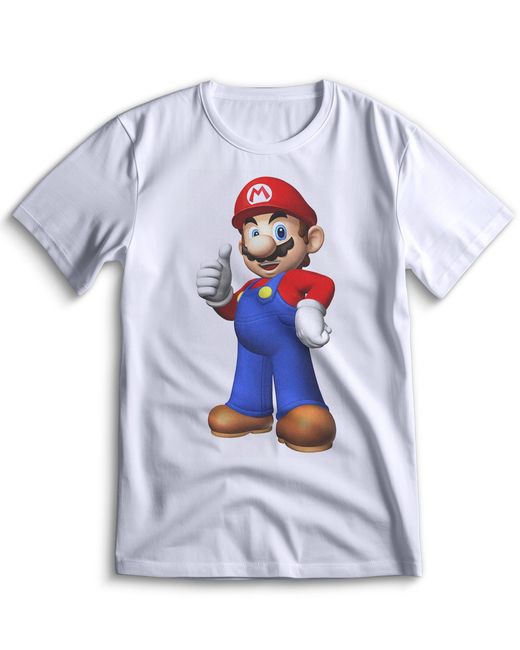 Top T-shirt Футболка Mario Марио Луиджи 0065