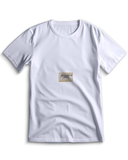 Top T-shirt Футболка зебра с зеброй 0071