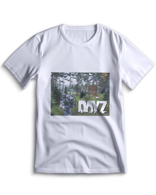 Top T-shirt Футболка Дэй-Зи DayZ 0064 белая L