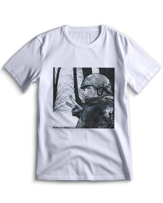 Top T-shirt Футболка Онидзука 0032 белая XXS