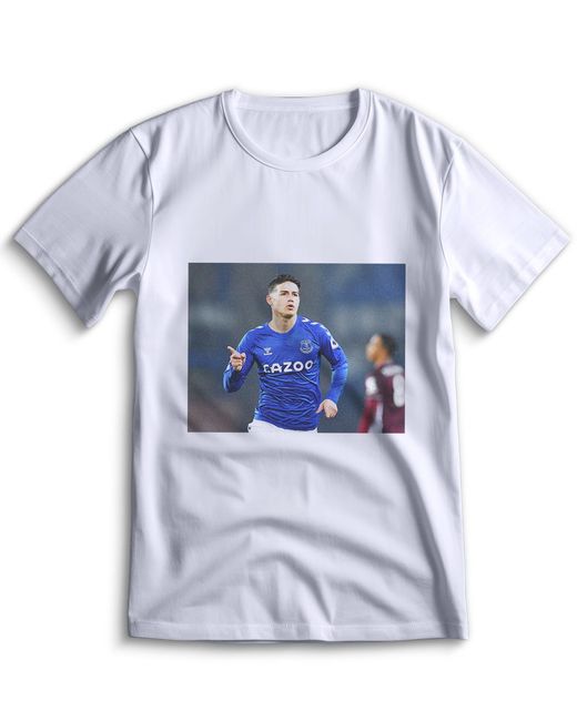 Top T-shirt Футболка Everton Эвертон 0002 3XS