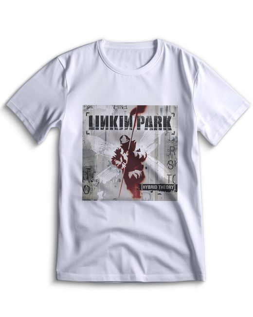 Top T-shirt Футболка Линкин Парк Linkin Park 0005 белая XXS