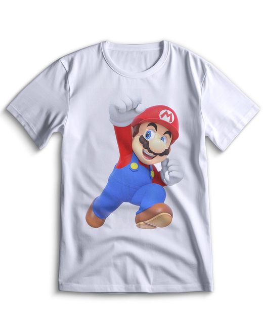 Top T-shirt Футболка Mario Марио Луиджи 0015