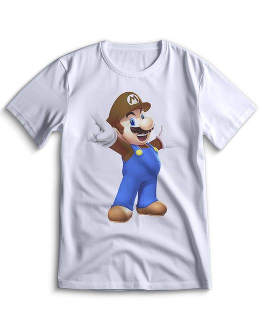 Top T-shirt Футболка Mario Марио Луиджи 0032