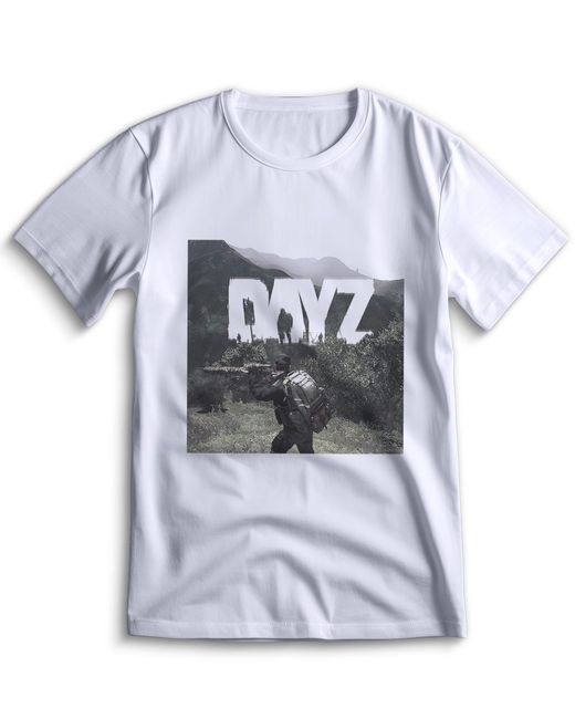 Top T-shirt Футболка Дэй-Зи DayZ 0079 белая S