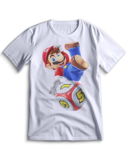 Top T-shirt Футболка Mario Марио Луиджи 0041