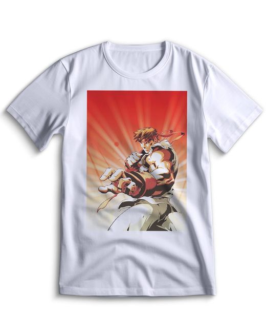 Top T-shirt Футболка Игра Street Fighter Стрит файтер файтинг драка 0128