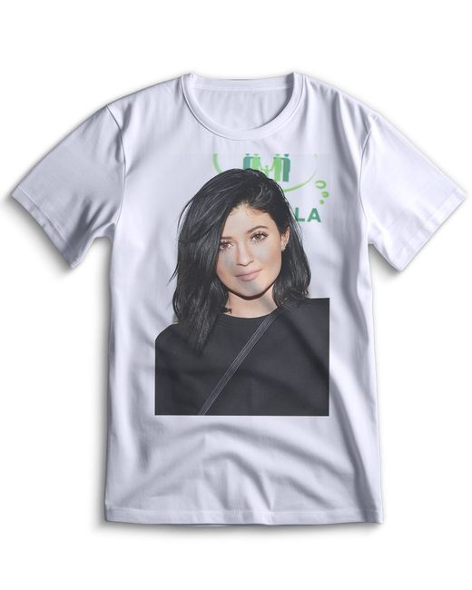Top T-shirt Футболка Кайли Дженнер Kylie Jenner 0127 белая M