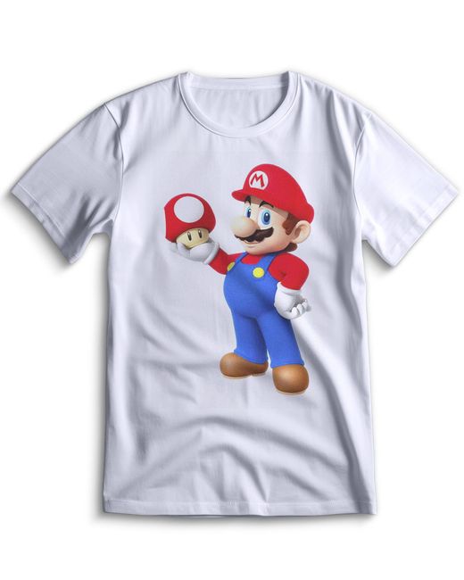 Top T-shirt Футболка Mario Марио Луиджи 0054
