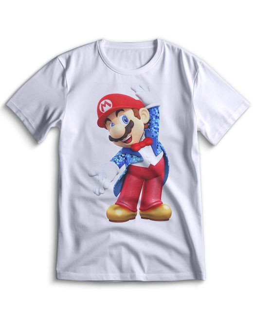 Top T-shirt Футболка Mario Марио Луиджи 0036