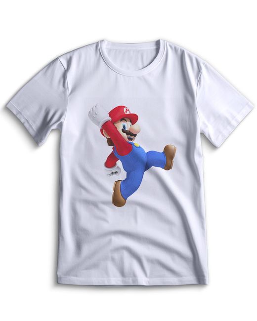 Top T-shirt Футболка Mario Марио Луиджи 0070