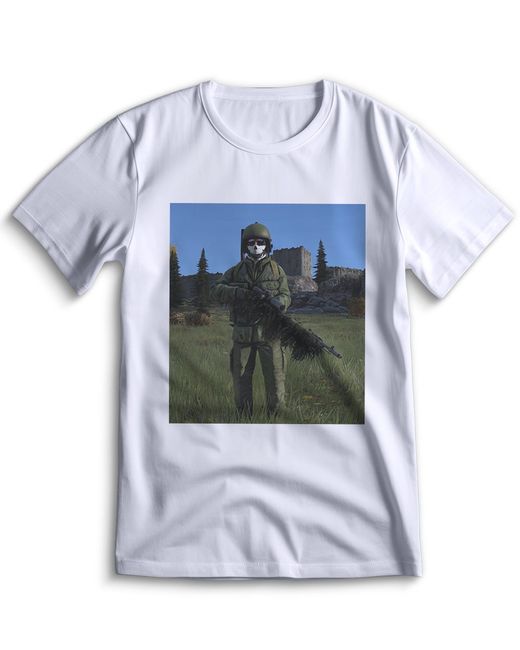 Top T-shirt Футболка Дэй-Зи DayZ 0072 белая 3XS
