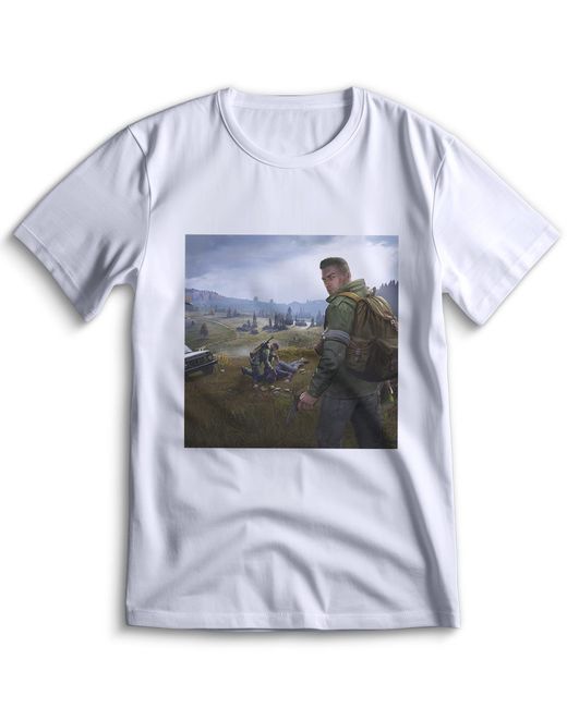 Top T-shirt Футболка Дэй-Зи DayZ 0022 белая XS