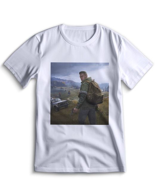 Top T-shirt Футболка Дэй-Зи DayZ 0040 белая 3XS
