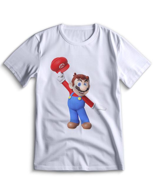 Top T-shirt Футболка Mario Марио Луиджи 0013